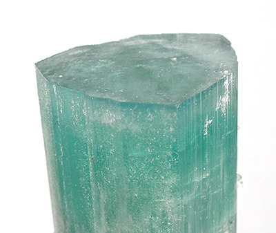 Elbaite — cristallo con lepidolite e quarzo