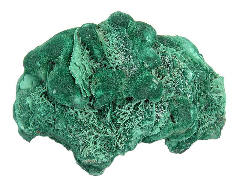 Malachite — aggregati botrioidali verdi