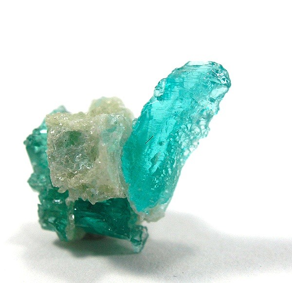 Tormalina Paraíba — cristalli multipli, Brasile